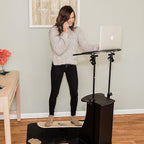 Whirly Board Wide 360˚ | Standing Desk Balance Board | Wobble Board Portable Home Gym | Snowboard Training | Surf trainer | Balance Board for Kids & Adults | Core Balance Trainer