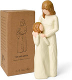 Gifts for Mom from Daughter, Mom and Daughter Figurines, Mother of The Bride Gifts Meaningful for Mother's Day Christmas Birthdays