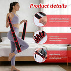 Fitness Resistance Bands, Numbered Resistance Bands for Glutes, 8-Section Elastic Yoga Resistance Band, Adjustable, for Yoga, Stretching and Fitness