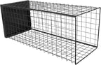 Umbrella Holder, Iron Metal Entryway Storage Rack, Indoor Stand with Hollow Mesh Design for Porch, Office, Home, Umbrellas, Rain Gear & Walking Sticks