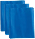 CanDo Singles Low Powder Exercise Band, 4-Foot Singles, Blue: Heavy (Pack of 3)