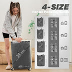 Vacuum Storage Bags for Travel with Wireless Rechargeable Air Pump, 8 Pack Travel Essentials Space Saver Compression Bag for Luggage, Suitcase, Backpack, Vacuum Seal Bags for Home Storage Clothing