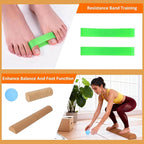 Cork Balance Board Ankle Strengthener Trainer, Foot Balance Trainer for Arch Support and Foot Pain Relief, Cork Leg Ankle Strengthening Equipment for Home, Office Fitness Equipment