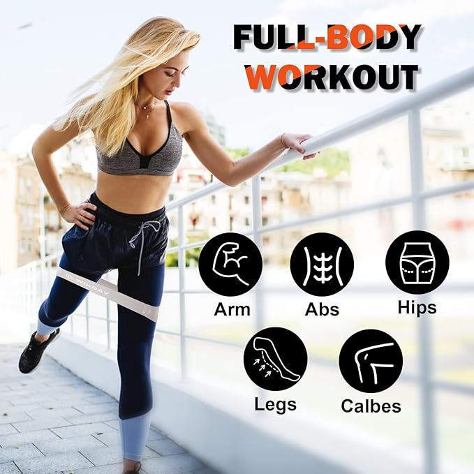Exercise Resistance Bands with Handles for Working Out, 150/200/250/300 Lbs Workout Bands Set with Door Anchor for Physical Therapy, Yoga, Pilates
