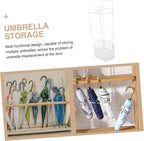 Freestanding Metal Umbrella Stand Removable Water Tray Large Umbrella Holder for Entryway Home and Office Use