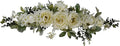 V-max 28"" Peony Lamb's Ear Boxwood Swag, Cream, CYX230215