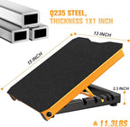 Steel Slant Board Calf Stretcher for Squat 600lbs Weight Capacity Adjustable Incline Balance Board for Relieving Plantar Fasciitis Achilles Tendonitis Muscle Injuries Home Gym or Commercial
