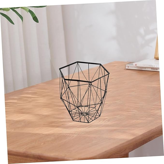 STOBAZA Elegant Iron Umbrella Stand Folding Storage Rack Dry Wet Separator Home Office Space-saving Design