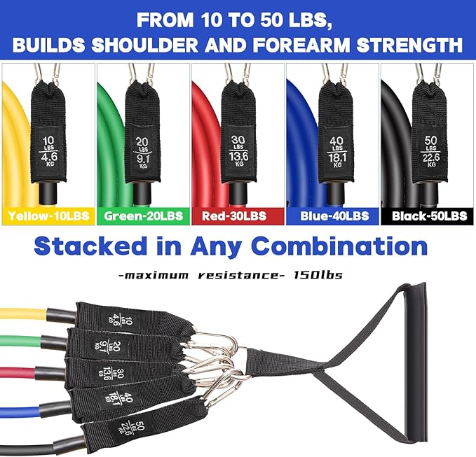 Baseball Resistance Trainer Coolrunner Exercise Bands, Training Aid for Baseball Softball Pitchers, Base Ball Stretching Bands with Interchangeable Grips to Build Arm Strength