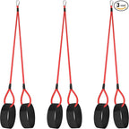 Skylety 3 Pcs Baseball Resistance Bands Youth & Adult Exercise Baseball Pitching Training Bands, 3 Levels 20/30/50 Lbs