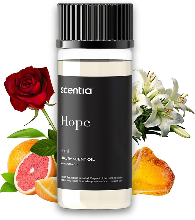 Chance-Inspired Diffuser Oil Refill- Scentia Hope Dupe Fragrance Oil Blend, Home Luxury Scents, Essential Oil Sets for Aromatherapy, Humidifiers & Candle Making | 50 ml, 1.69FlOz, Thanksgiving Gift