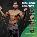 LEEKEY Resistance Bands, Exercise Bands,Pull Up Assist Bands - Bands for Working Out,Band for Men and Women Fitness Training, Physical Therapy,Home Workouts