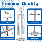 Montex Wet Umbrella Stand with Free 200 Plastic Umbrella Bags and Holder