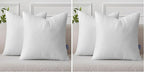 MIULEE Set of 2 Throw Pillow Inserts 20x20 Inches, Nowoven Decorative Pillow Inserts for Living Room (Pack of 2)