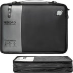 Compression Packing Cubes for Travel, Vacuum Bags for Business Trip, Professional IP67 Reusable Packing Cubes for 20 inch Suitcases, Organizer Bags for Luggage for Women & Men(1 PACK, No Pump)