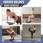 Wobble Balance Board with 15.5" No-Skid Surface for Core Trainer Physical Therapy, Home Office Exercise Balance Board for Woman & Man
