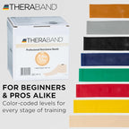 THERABAND Resistance Band, Special Heavy, 50-Yard Roll, Elastic Band for Exercise
