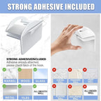 Baseball Hat Holder for Wall (White-10)