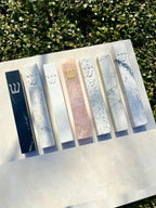 A&S Mezuzot Quartz Mezuzah Case with Engraved Shin Design Easy Peel and Stick Judaica Door Mezuza (Pink, 6 Inches)