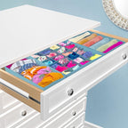 Sorbus® Set of 4 Foldable Drawer Dividers, Storage Boxes, Closet Organizers, Under Bed Organizer (Aqua)