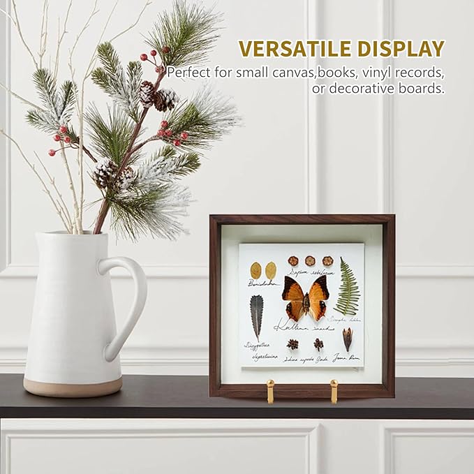 Plate Holder Easel Display Stand - 6 inch Metal Plate Stands for Display - Tabletop Picture Stand - Gold Iron Easels for Display Pictures | Photo Frames | Book | Decorative Plates | Plaque - 4 Pack