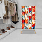 Scarf Display Stand, 10 Tier Metal Scarf Holder Organizer, Freestanding Scarf Rack, for Hanging Towels, Scarves, Clothes, Shawls, Blankets, Bandana, for Commercial Clothing Retail Store (Gold)