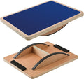 Juoe Balance Board Wobble Board for Adults and Kids - Anti-Slip 350LBS Balance Board for Physical Therapy,Balance Training,Posture Correction,Standing Desk Core Strength Wooden Balance Rocker Board