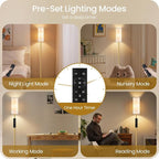 Dimmable Floor Lamp for Living Room with Remote and Foot Switch, Standing Tall Lamp, Bulb Included, 3000K-6500K, Beige and Gold, FCC Listed DE06LD05W1