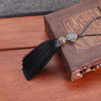 Chinese Knot Tassels Pendant, Handmade Polyester Tassels, Great for Home Decors and Festival Ornament