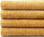 MIULEE Pack of 4 Couch Throw Pillow Covers 20x20 Inch Gold Soft Decorative Chenille Pillow Covers Farmhouse Accent Cushion Covers for Boho Spring Home Decor Sofa Bedroom Living Room