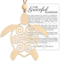 The Graceful Guardian Sea Turtle Ornament with Story Card, Sea Turtle Gifts for Women, Mothers Day Hanging Ornament for Mom, Mothers Day Tree Ornaments, Christmas Motherhood Story