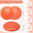 Libima 4 Pcs Wiggle Seat for Sensory Kids Inflated Wobble Cushion Sensory Seat Cloud Design Flexible Seating for Classroom Elementary Balance Disc for Kids Adult Pet Training