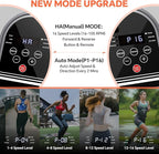 Under Desk Elliptical Machine with Remote Control, 16 Adjustable Speed Electric Ellipse Leg Exerciser Pro As Seen On TV for Senior, Portable Quiet Seated Pedal Exerciser