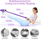 Multifunctional Pedal Resistance Band with Handle,6/8/10 Tubes for All Weights,Upgrade Heavy-Duty Stretch for Full Body Workouts.