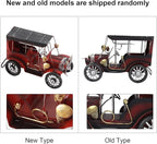 FTVOGUE Metal Vintage Iron Classic Car Model Handicraft Ornaments Office Home Desktop Decor Arts Craft