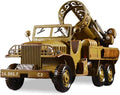 Metal Classic Truck Car Model - Retro Truck Model Vehicle Model Decorative Collectible for Home Office Decor