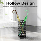 Invech Umbrella Holder for Indoor Entryway, 16.2 Inch Metal Umbrella Rack Storage for Home, Office, Hotel