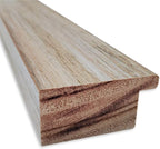 Amanti Art White Wall Mirror 23x19 Hardwood White Wash Narrow Rectangle Bathroom Mirror for Wall Decor Living Room, Small Country Rustic Wood Frame, Hangs Horizonally and Vertically, Bathroom Decor,