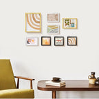 LaVie Home 4x6 Picture Frame White Set of 10, Display 4 x 6 Picture, Photo Frame Collage for Wall Gallery or Table Deco, Hanging or Tabletop Display