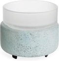 Candle Warmers ETC Beach Glass 2 - in - 1 Fragrance Warmer