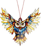 Owl Gifts for Women, for Mom & Grandma from Son Daughter, Owl Ornament for Christmas Tree Hanging Decor, Holiday Present Ideas, Gift Exchange Ideas, Holidays Decor for Owl Lovers