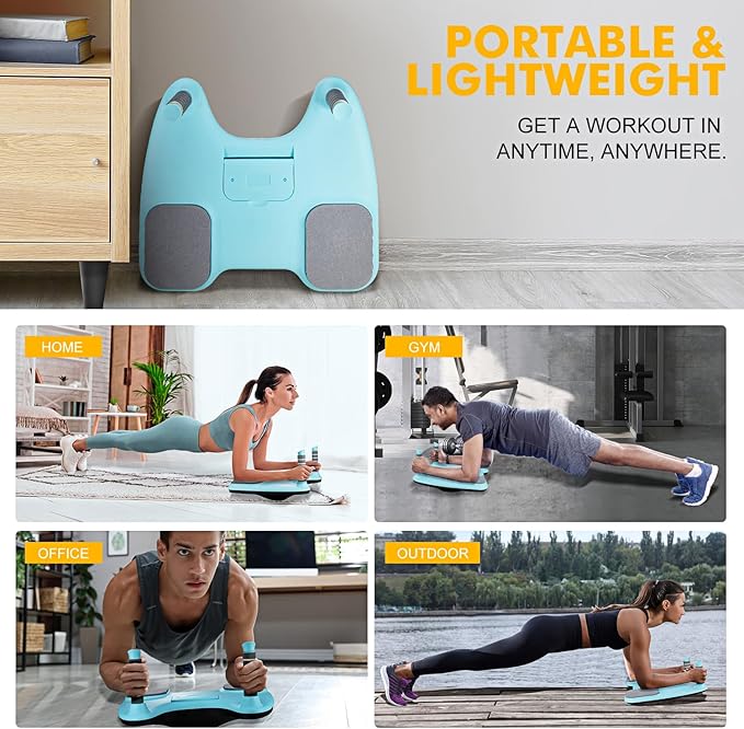 Balance Boards for adults 360°Core Trainer with Balance Pad – Exercise Wobble Board Core Activation Stability for Balance drills, Workout equipment for Kids, Women, Men, Athletes, Beginners Fitness