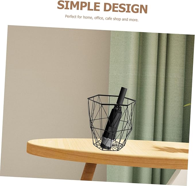 DECHOUS Metal Umbrella Stand Rack Versatile Indoor Umbrella Holder for Entryway Sturdy Construction Space-saving Design