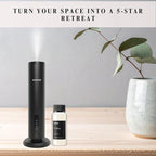 Scentia W Bliss Hotel Diffuser Oil - 120 mL 4.06 fl oz - Aromatherapy Fragrance Inspired by 5-Star Hotels - Thanksgiving & Holiday Gift | Notes of Bergamot, Lemongrass, Jasmine
