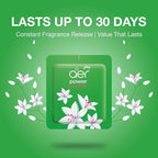 Godrej Aer Power Pocket Lavender Bloom Bathroom Fragrance 10 g, 6-Pack, Green