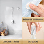 TAILI Plastic Heavy Rolling Slide Clip Seal Grip Air Tight Accessories for Vacuum Storage Space Saver Bags