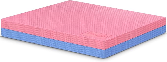 Yes4All Balance Pad, Nonslip TPE Foam Balance Pad with Upgraded Sizes - L, XL, XXL Balance Mat for Fitness, Yoga & Stability Training - Multicolor Options