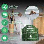 Pantry Moth Traps for Kitchen & Food Storage – 10 Pack Pheromone Sticky Traps for Pantry Moths, Non-Toxic Odorless Moth Catcher for Cabinets, Pantry & Closets