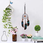 Feather Dream Catcher Pendant, Small Dream Catchers Car Charm for Hanging Decorations