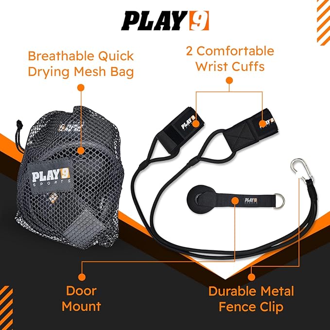 Play 9 Sports Resistance Exercise Bands Baseball Activation Elastic Training Athletes Equipment Bands